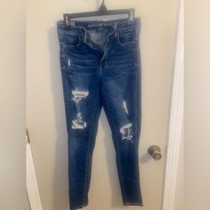 American eagle blue jeans. Size 6